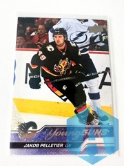 2023-24 Upper Deck Series 1 Young Guns Jakob Pelletier #208 Calgary Flames